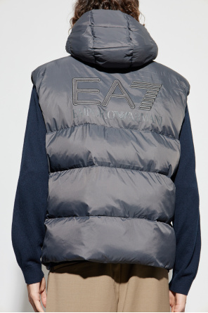 EA7 Emporio Armani Puffer vest with logo