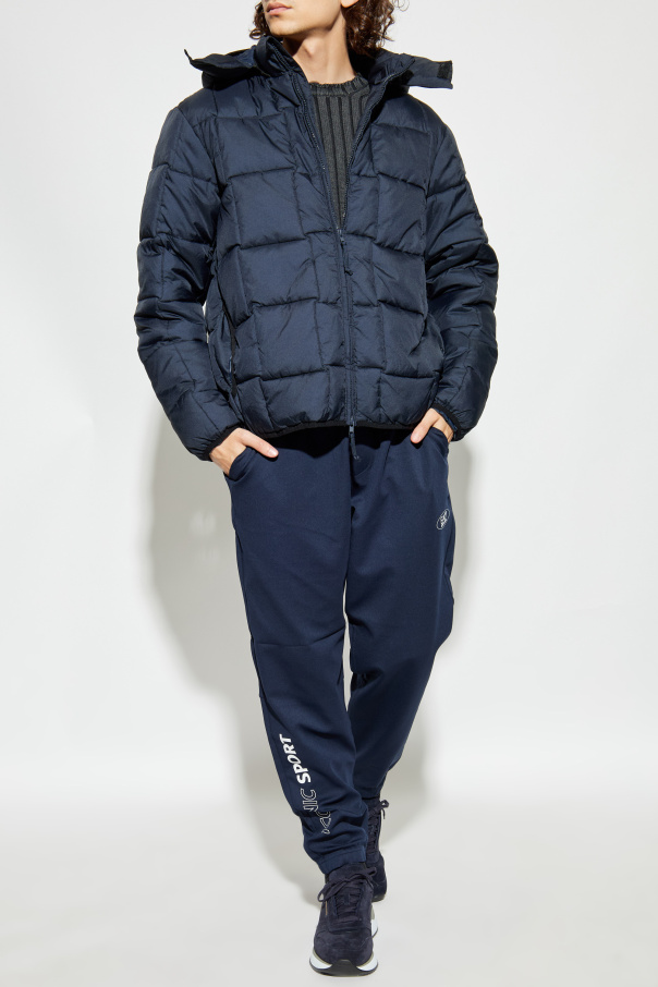 EA7 Emporio Armani Gefütterte Jacke mit Logo