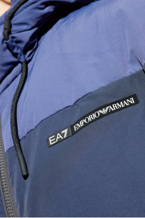 EA7 Emporio Armani Chaqueta acolchada con logo