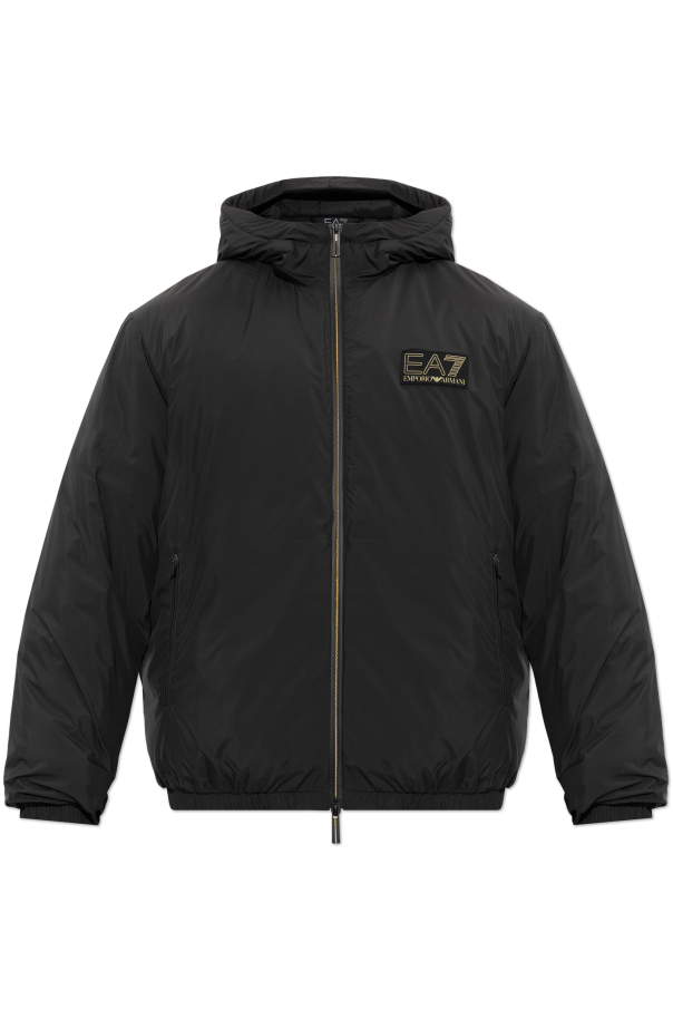 Insulated jacket with hood od EA7 Emporio Armani