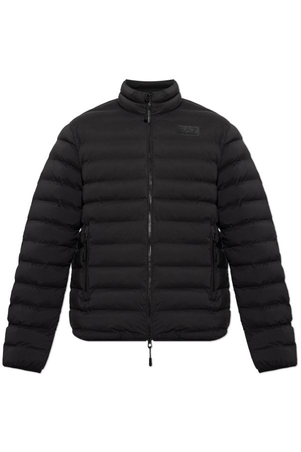 Insulated jacket with stand-up collar od EA7 Emporio Armani
