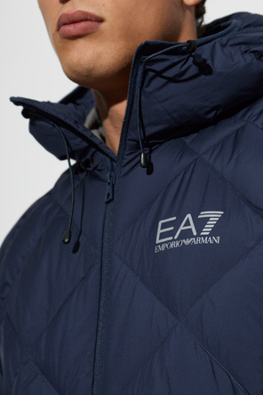 EA7 Emporio Armani Kurtka puchowa z kapturem