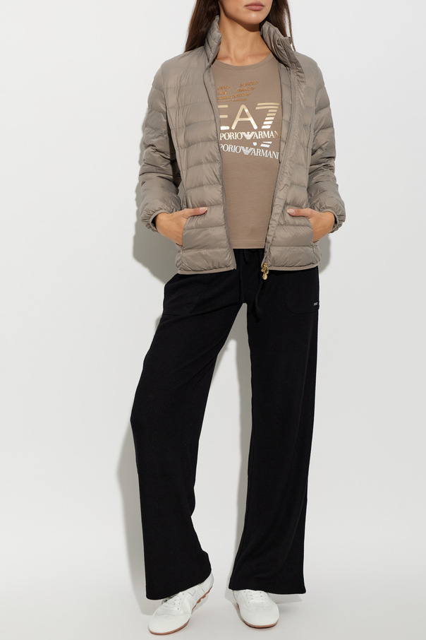 EA7 Emporio Armani Insulated Jacket with Stand-Up Collar