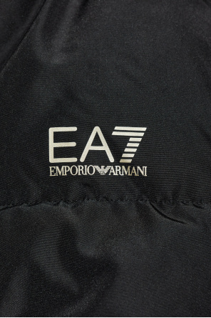 EA7 Emporio Armani Chaqueta acolchada con forro térmico
