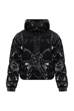 Jacke mit schimmerndem Finish