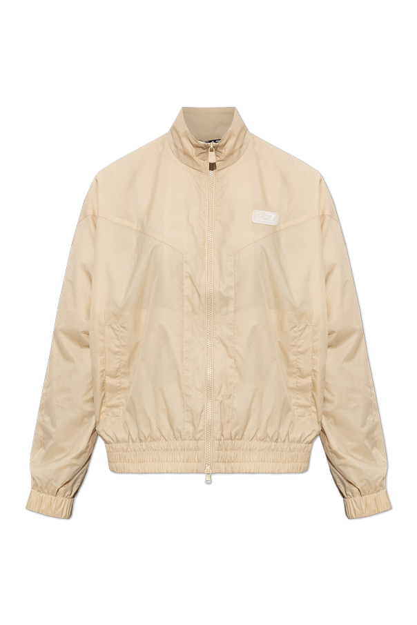 EA7 Emporio Armani Lightweight jacket with a stand-up collar