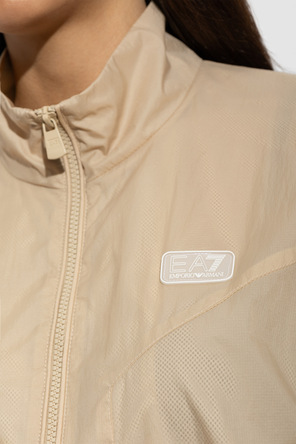 EA7 Emporio Armani Lightweight jacket with a stand-up collar