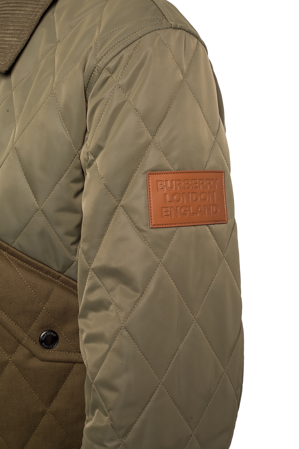 Burberry Quilted jacket with logo | Men's Clothing | Vitkac