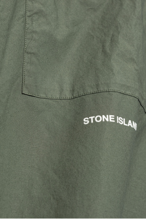 Stone Island Bawełniana koszula z kieszenią