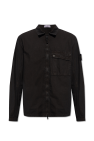 longline button-down shirt print Toni neutri