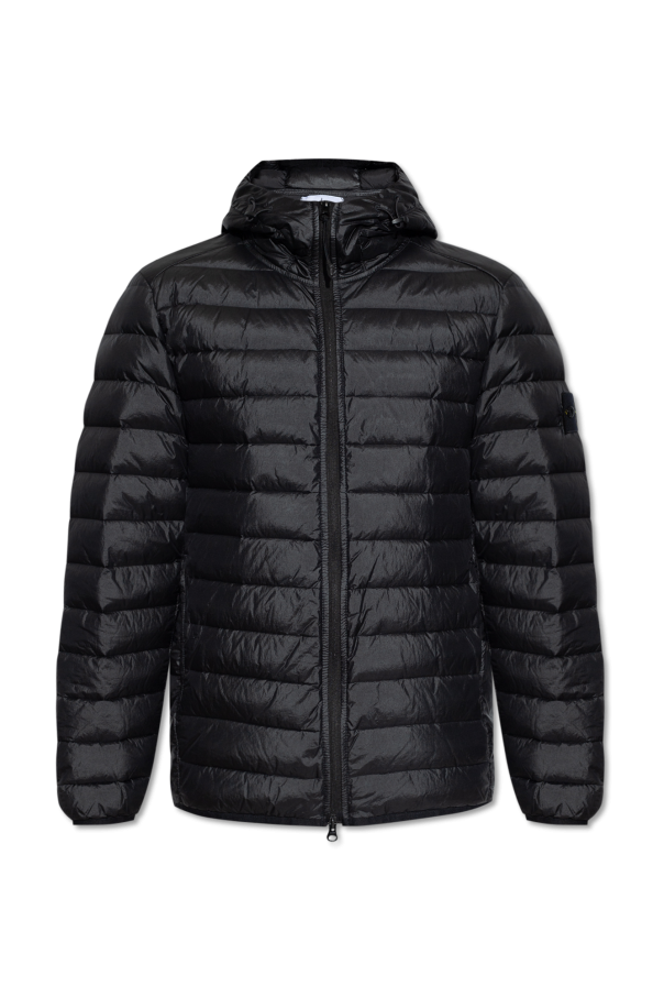 Hooded quilted jacket od Stone Island