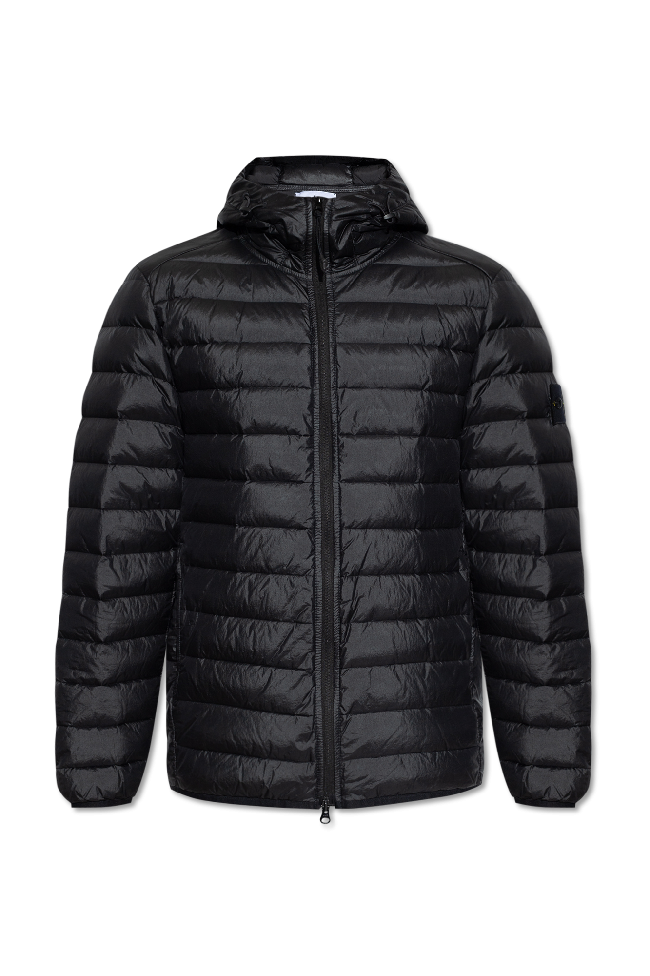 Stone Island Hooded quilted jacket