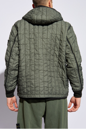 Stone Island Quilted jacket with logo