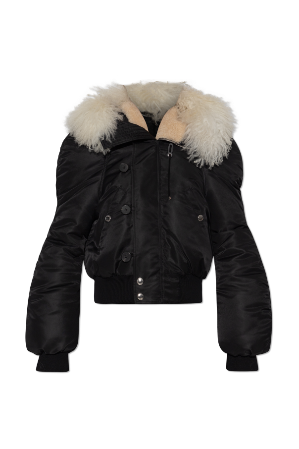 Alexander McQueen Kurtka typu `bomber`