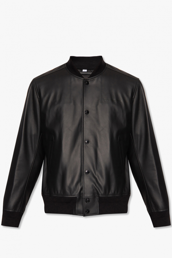Burberry ‘Wellow’ leather bomber jacket