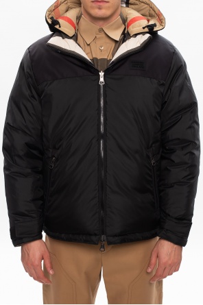 Burberry Hooded down jacket