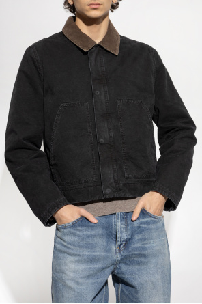 Saint Laurent Jacke mit Kordkragen