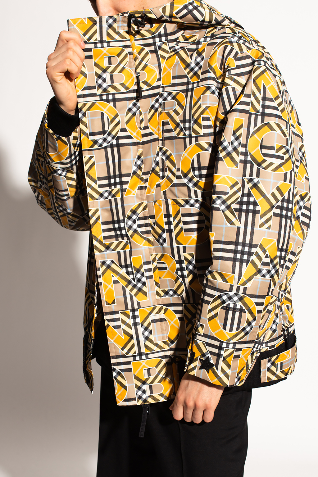 Graffiti Jacket Burberry Reversible Graffiti Hoodie The London Women's  Black Designer Graffiti Hoodie – Road Rash Street