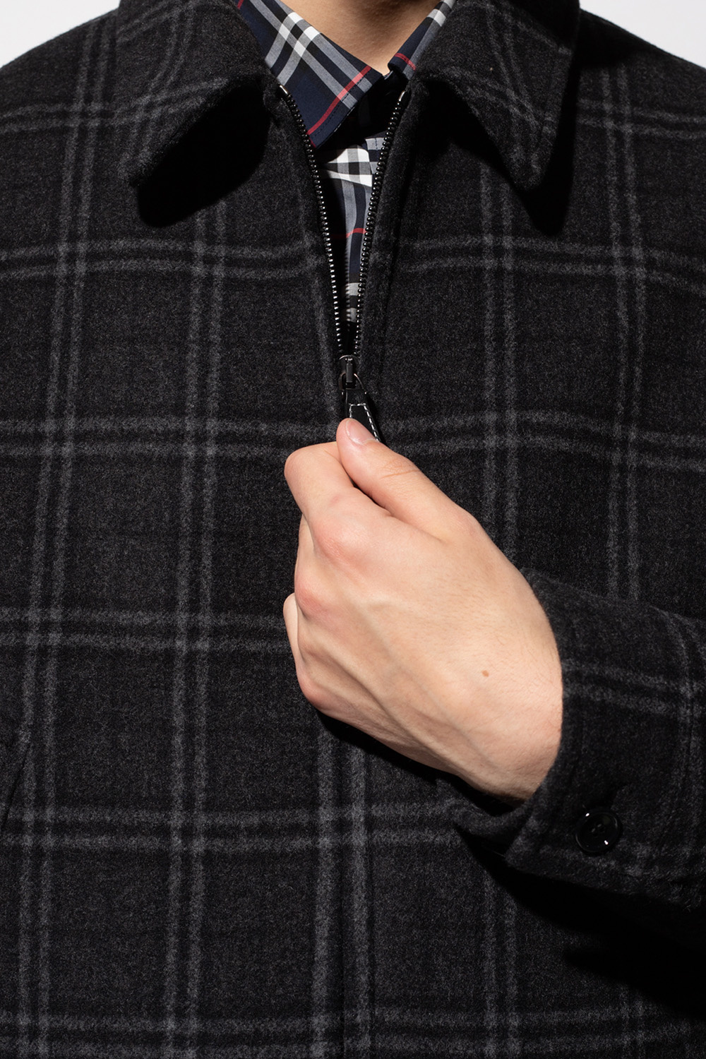 Burberry Checked jacket