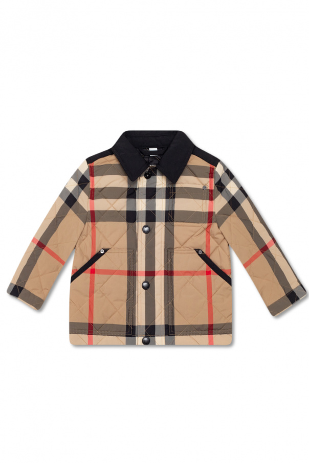 Burberry Kids ‘Renfred’ quilted jacket