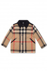 checked hoodie Leaf burberry sweater black