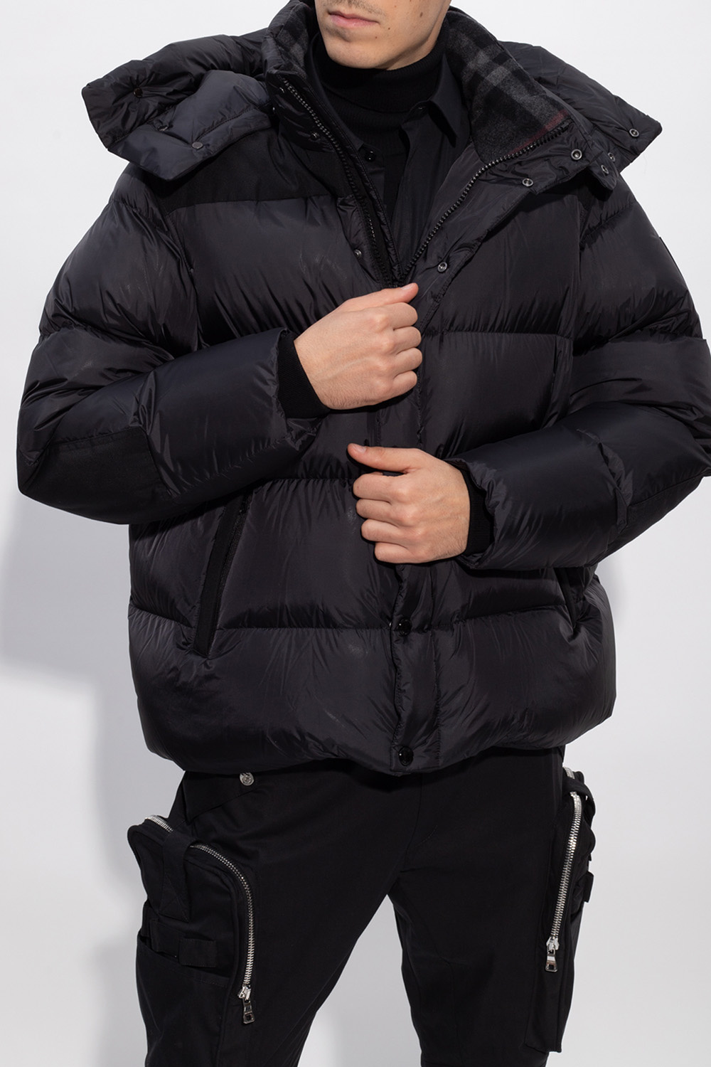 Black Jacket with detachable sleeves Burberry - Vitkac TW