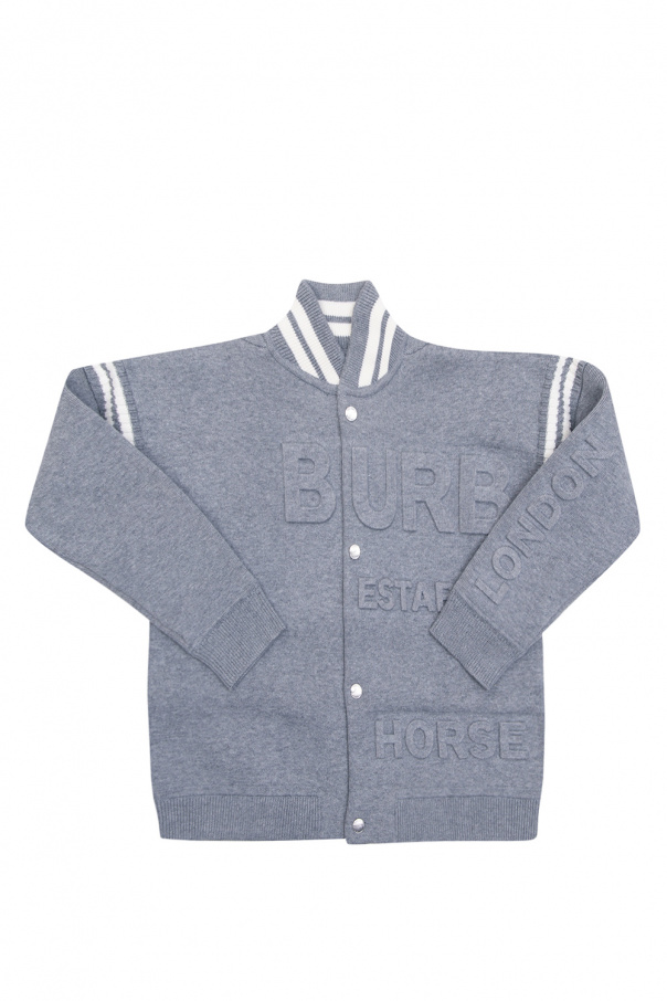 burberry WZOREM Kids Bomber sweatshirt
