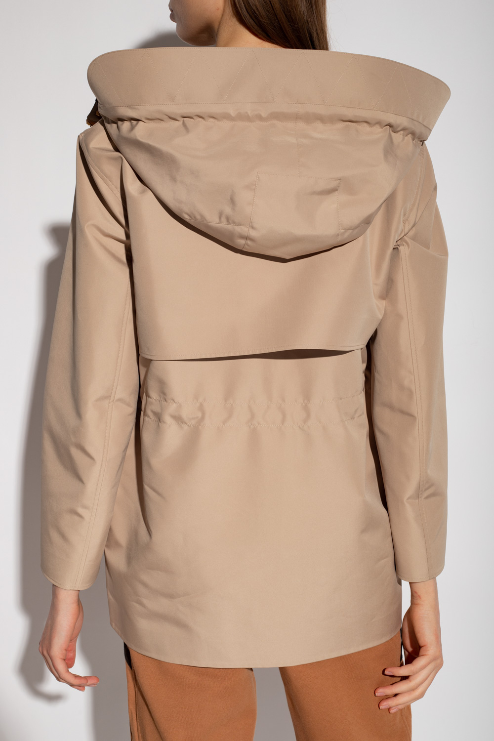 Beige Hooded jacket Burberry - Vitkac Italy