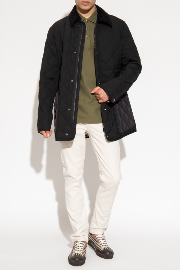 burberry silk ‘Lanford’ insulated jacket
