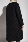 burberry Grau ‘Kemptown’ quilted coat