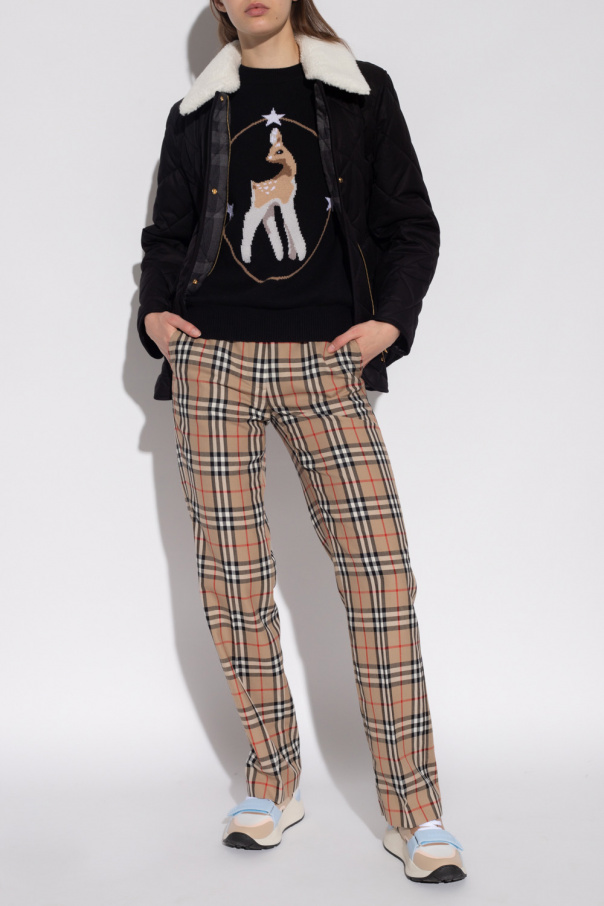 Logo leggings in black - Burberry Kids