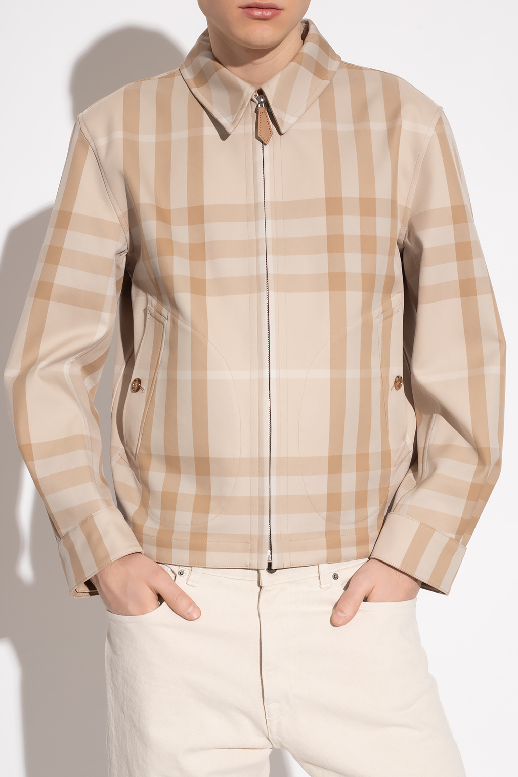 burberry gilet ‘Fitzroy’ reversible jacket