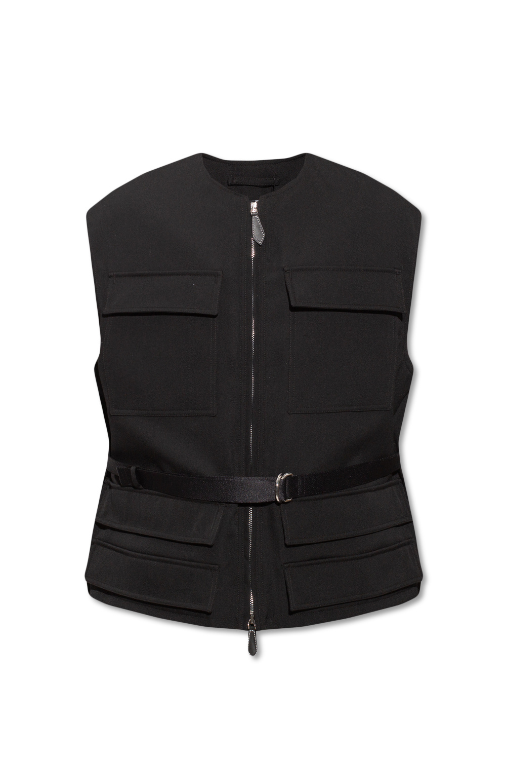 burberry officer Vest with multiple pockets