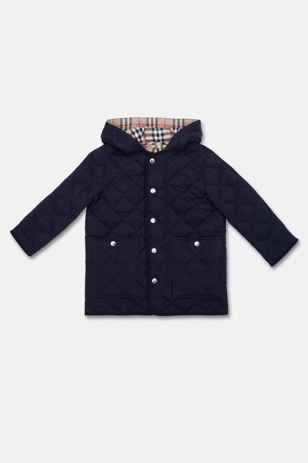 Burberry Kids ‘Reilly’ quilted jacket