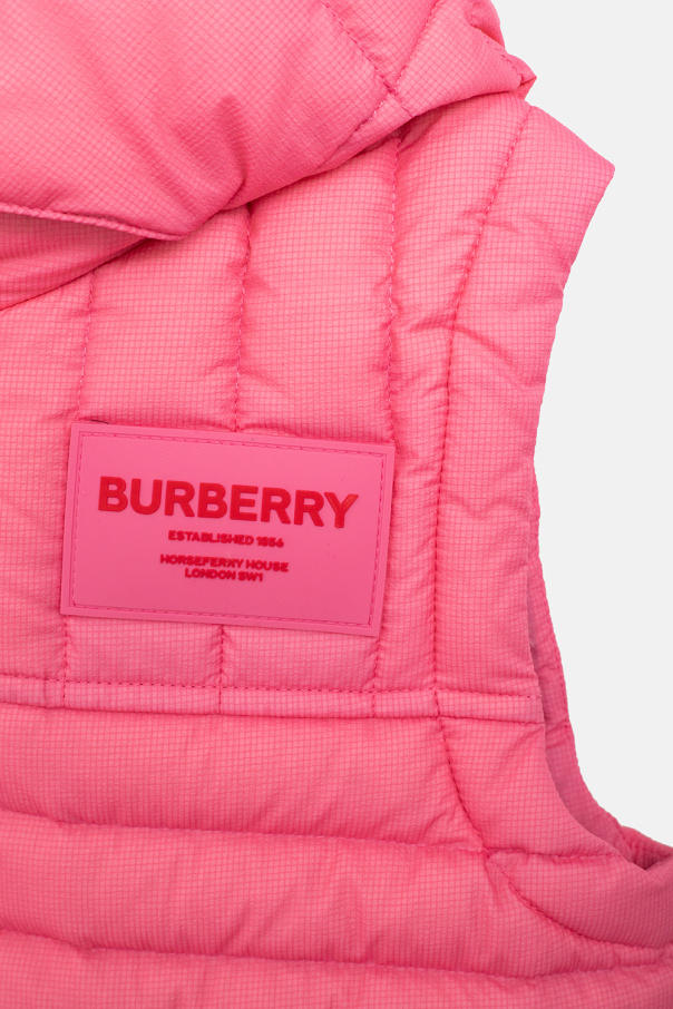 burberry How Kids Quilted vest