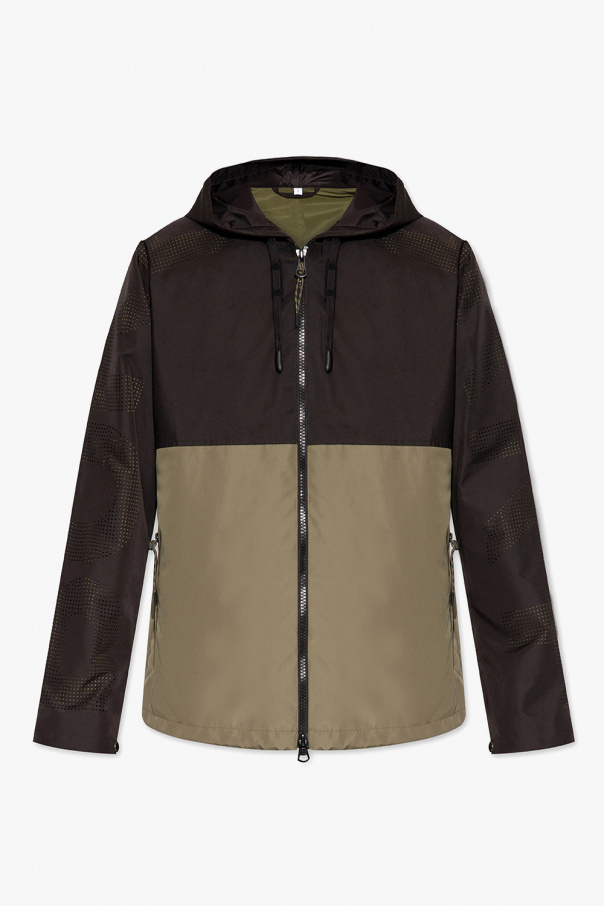 Burberry Czarna 'Compton’ lightweight jacket