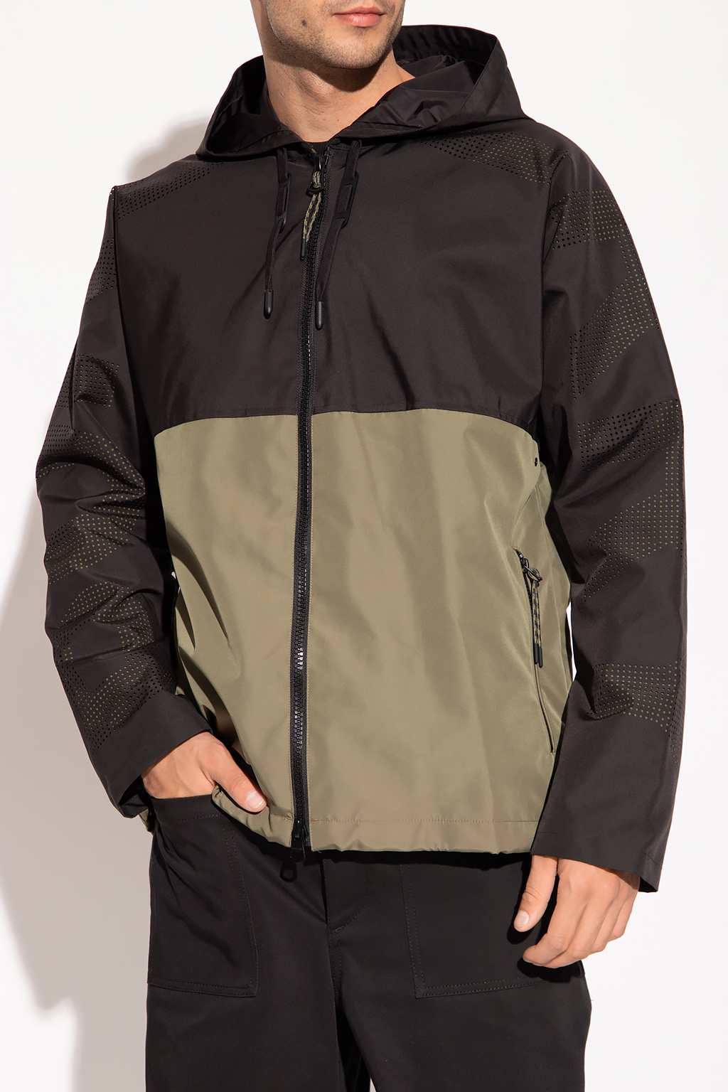 burberry cuero 'Compton’ lightweight jacket