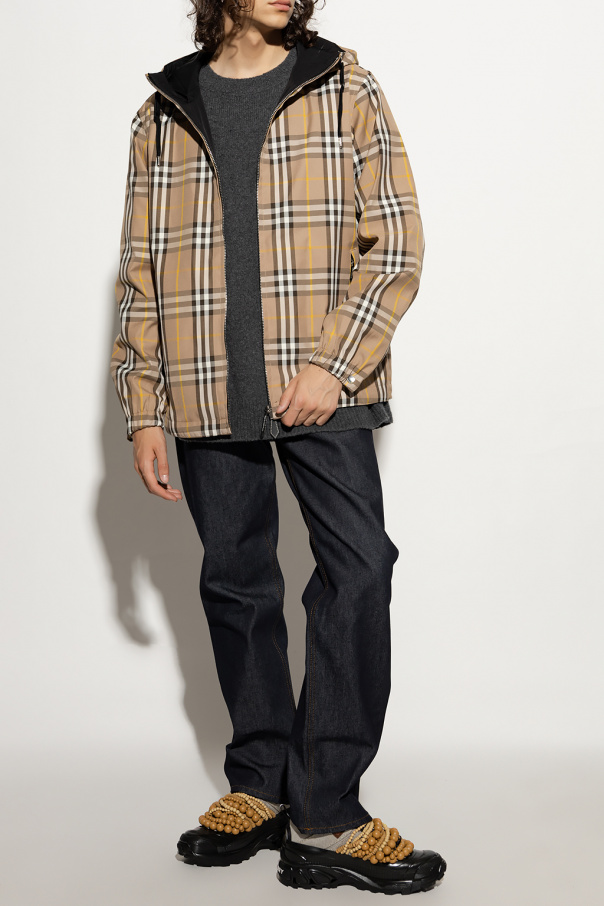 burberry KURTKA ‘Stanford’ reversible hooded jacket