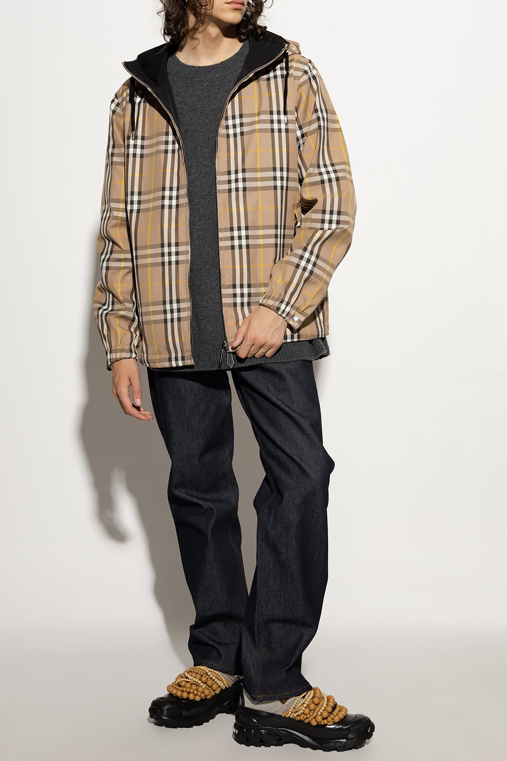 Burberry ‘Stanford’ reversible hooded jacket