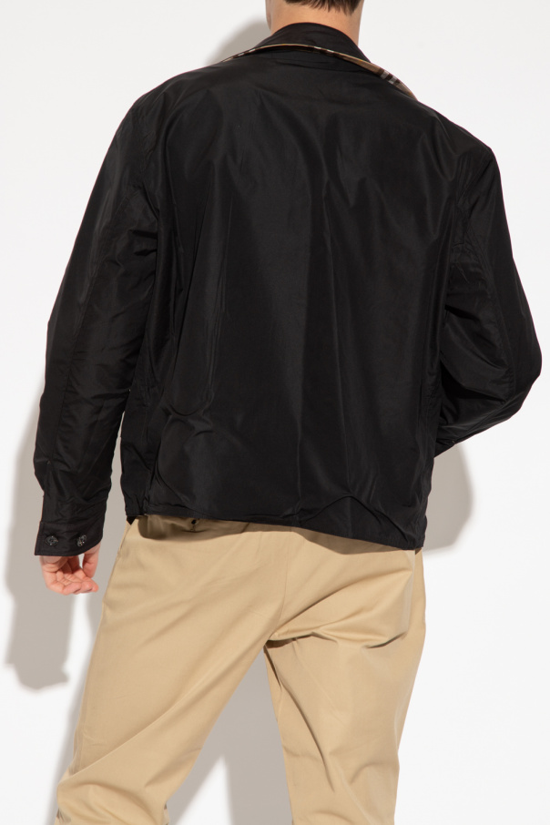 Burberry: Black Reversible Jacket