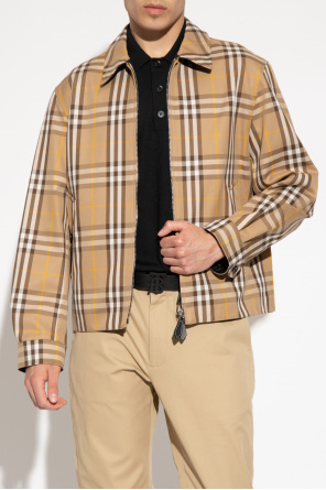 burberry buckle ‘Fitzroy’ reversible jacket