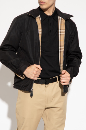 burberry buckle ‘Fitzroy’ reversible jacket