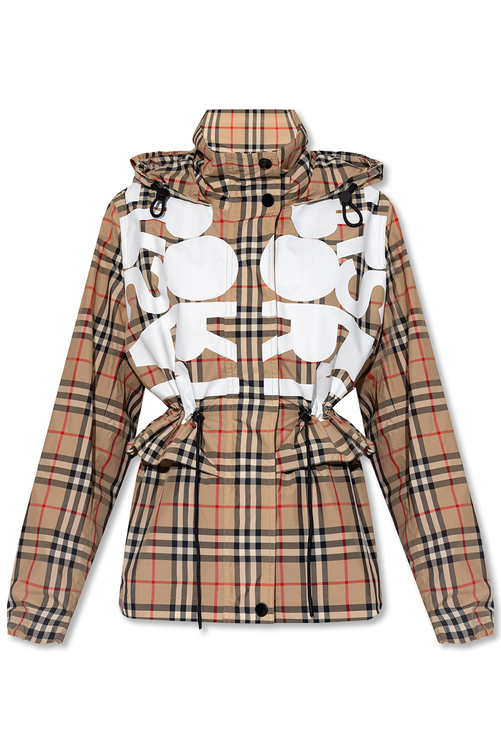 burberry Scarf ‘Ambleh’ hooded jacket