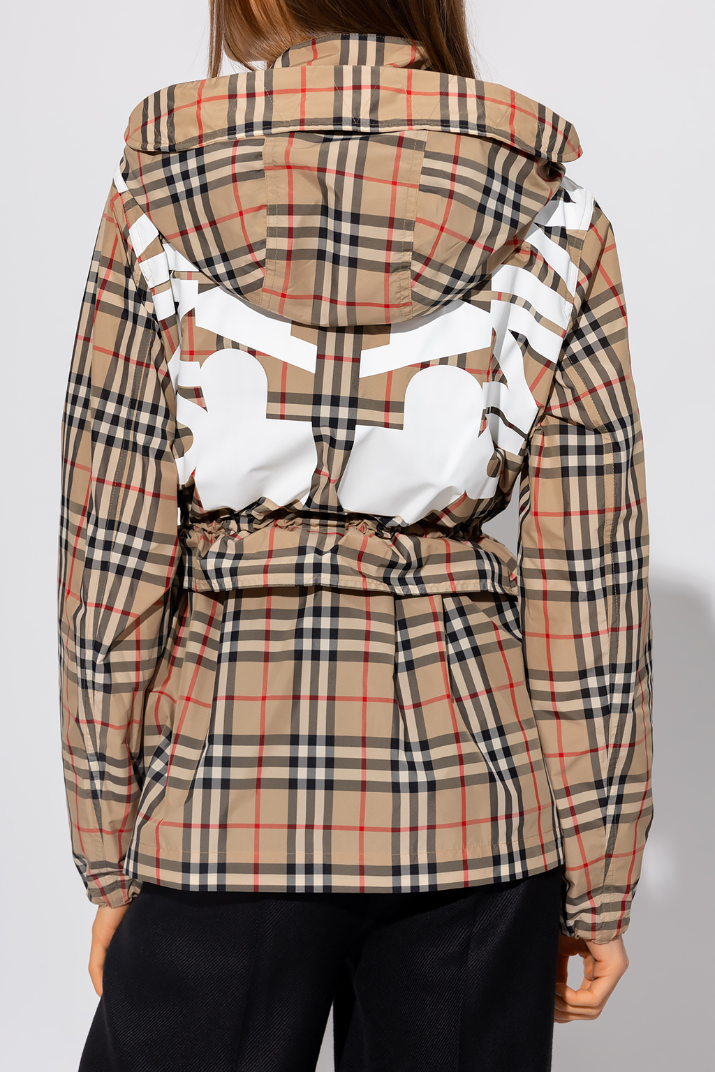 burberry Scarf ‘Ambleh’ hooded jacket