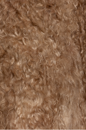 Burberry ‘Lea’ furry jacket