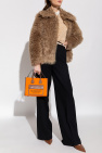Burberry BROWN ‘Lea’ furry jacket