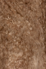 Burberry BROWN ‘Lea’ furry jacket
