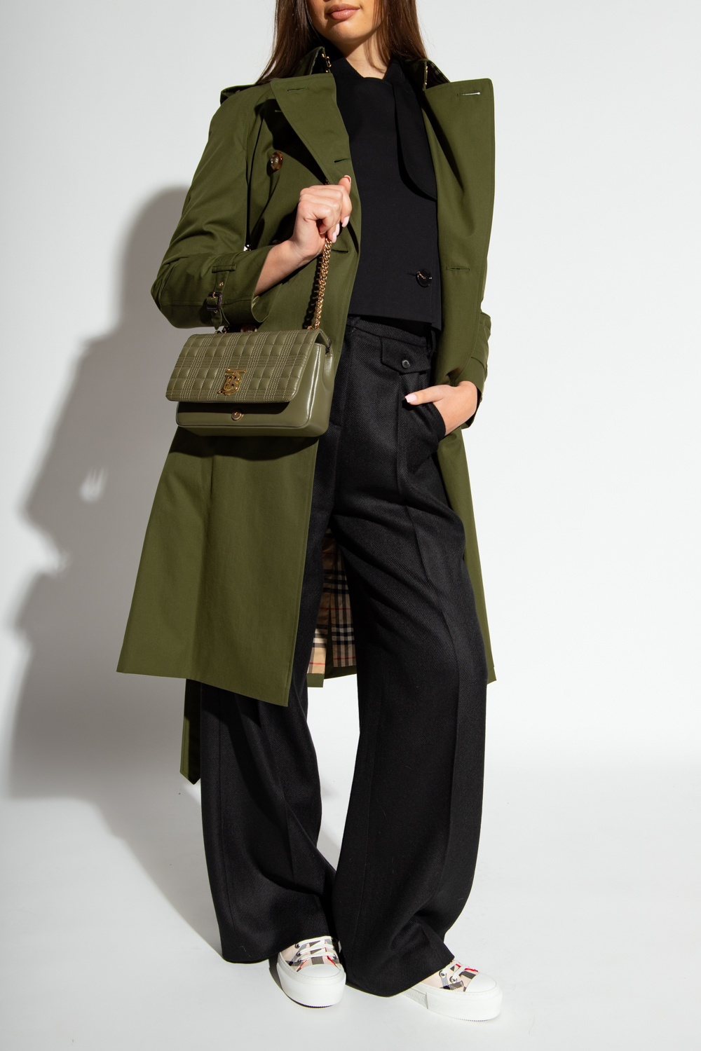 burberry hat ‘Fenhurst’ cropped jacket