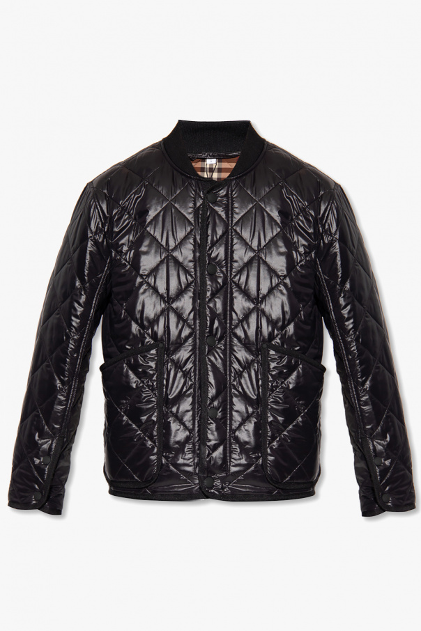 burberry side ‘York’ quilted jacket