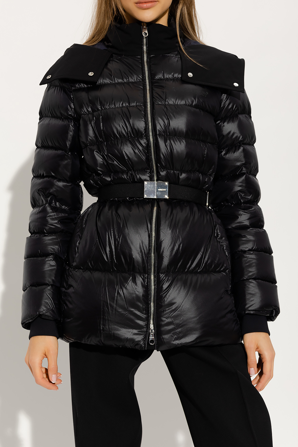 burberry dark ‘Burniston’ down jacket